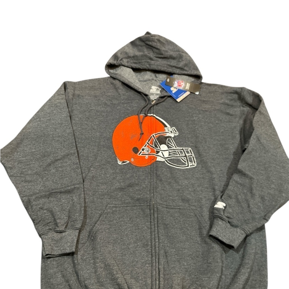 NFL Cleveland Browns men’s full zip sweater